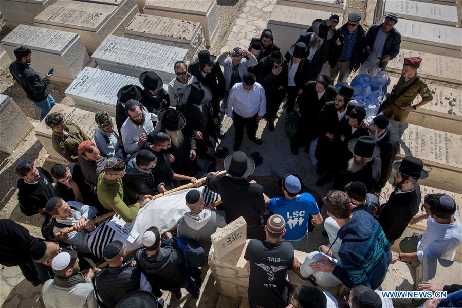 MIDEAST-JERUSALEM-ISRAEL-SOLDIER-ATTACK-FUNERAL