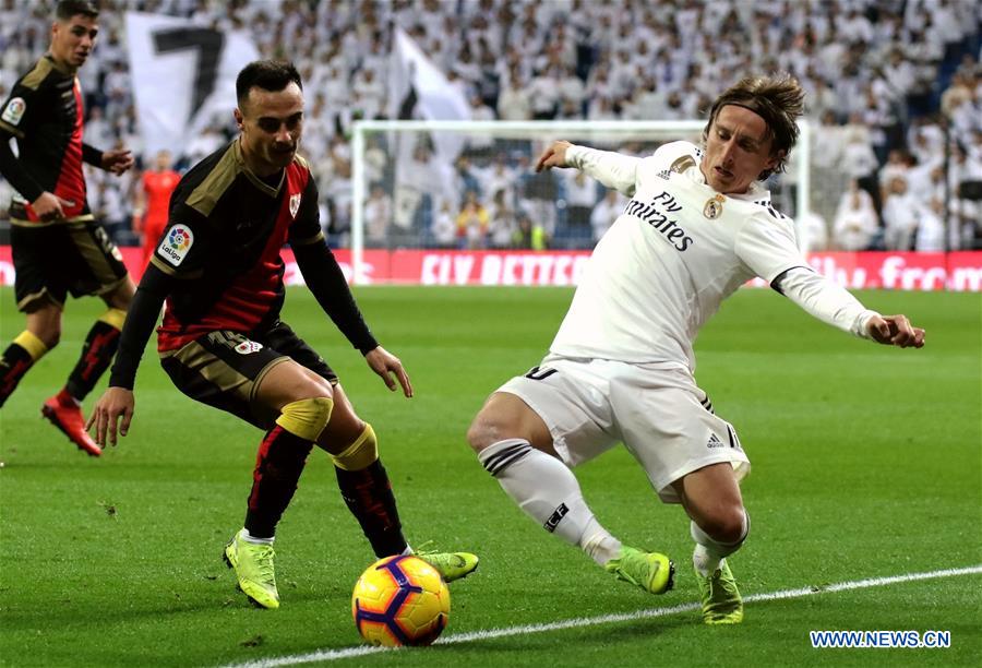 (SP)SPAIN-MADRID-SOCCER-SPANISH LEAGUE-REAL MADRID VS RYAO VALLECANO