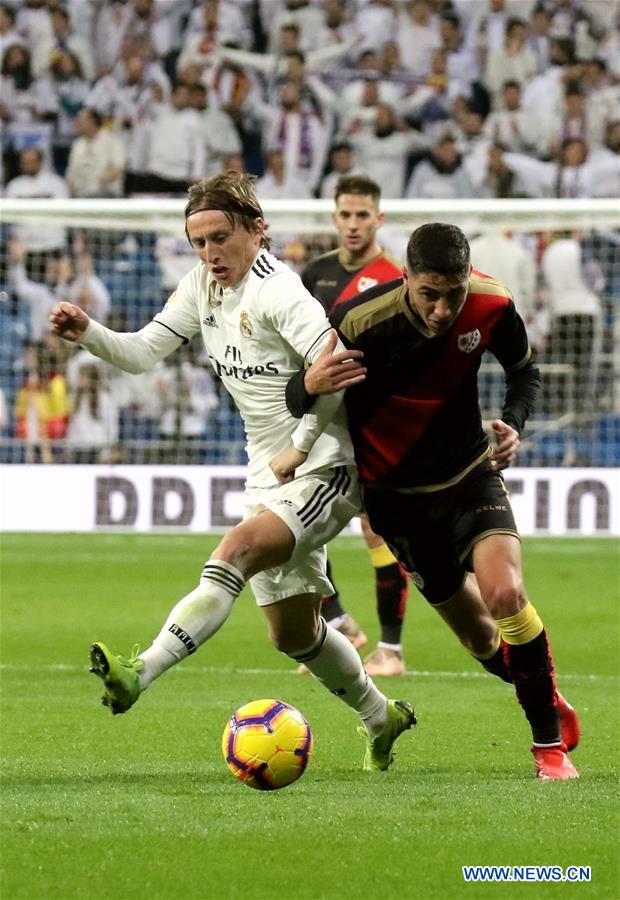 (SP)SPAIN-MADRID-SOCCER-SPANISH LEAGUE-REAL MADRID VS RYAO VALLECANO