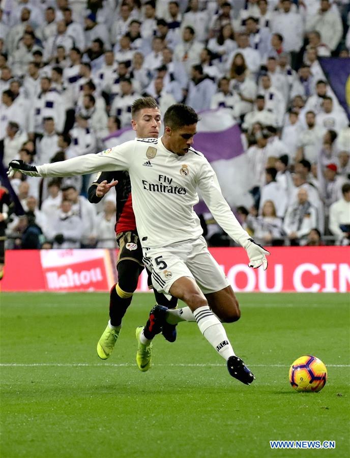 (SP)SPAIN-MADRID-SOCCER-SPANISH LEAGUE-REAL MADRID VS RYAO VALLECANO