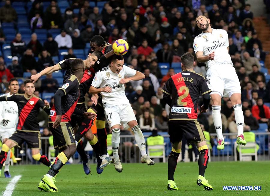 (SP)SPAIN-MADRID-SOCCER-SPANISH LEAGUE-REAL MADRID VS RYAO VALLECANO