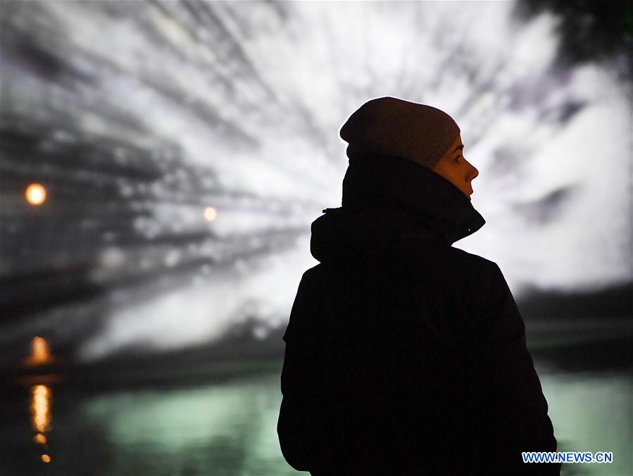 GERMANY-FRANKFURT-PALM GARDEN-WINTER LIGHTS SHOW