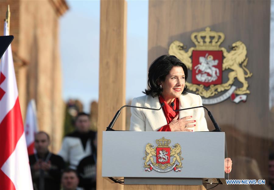 GEORGIA-TELAVI-PRESIDENT-SALOME ZURABISHVILI-INAUGURATION CEREMONY