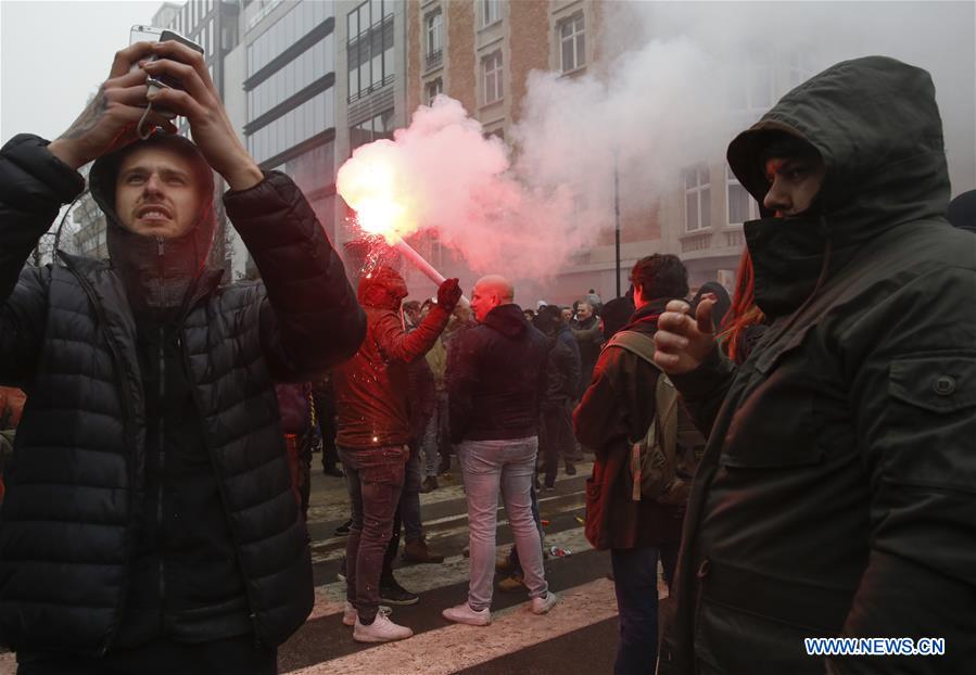 BELGIUM-BRUSSELS-ANTI-IMMIGRATION-RALLY-PROTEST