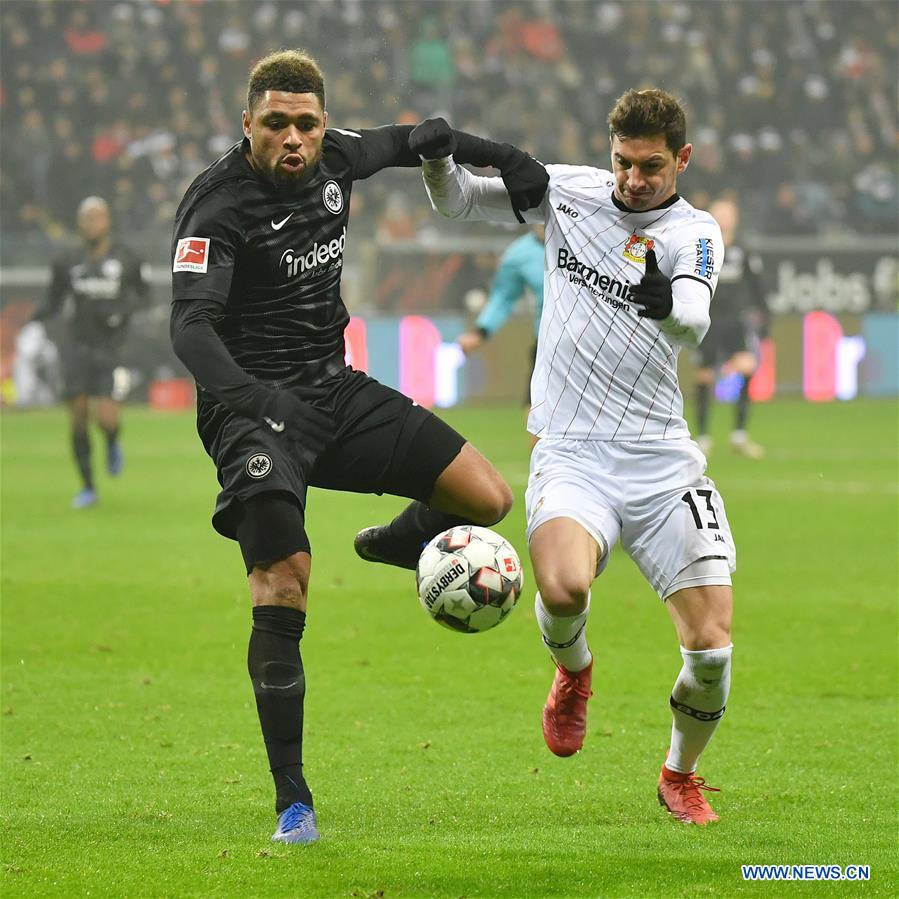 (SP)GERMANY-FRANKFURT-SOCCER-BUNDESLIGA-LEVERKUSEN VS FRANKFURT