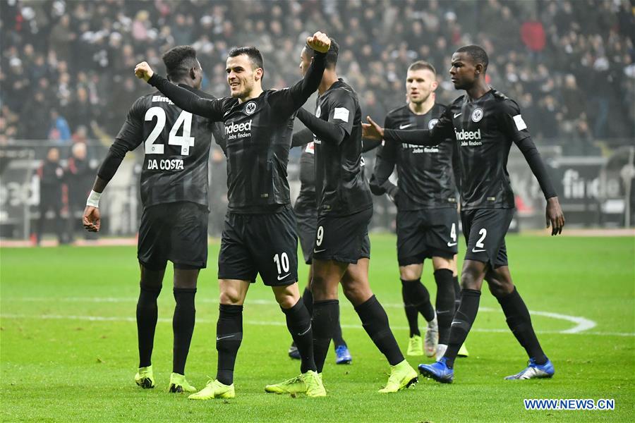 (SP)GERMANY-FRANKFURT-SOCCER-BUNDESLIGA-LEVERKUSEN VS FRANKFURT