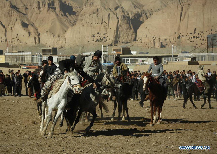 AFGHANISTAN-BAMYAN-BUZKASHI