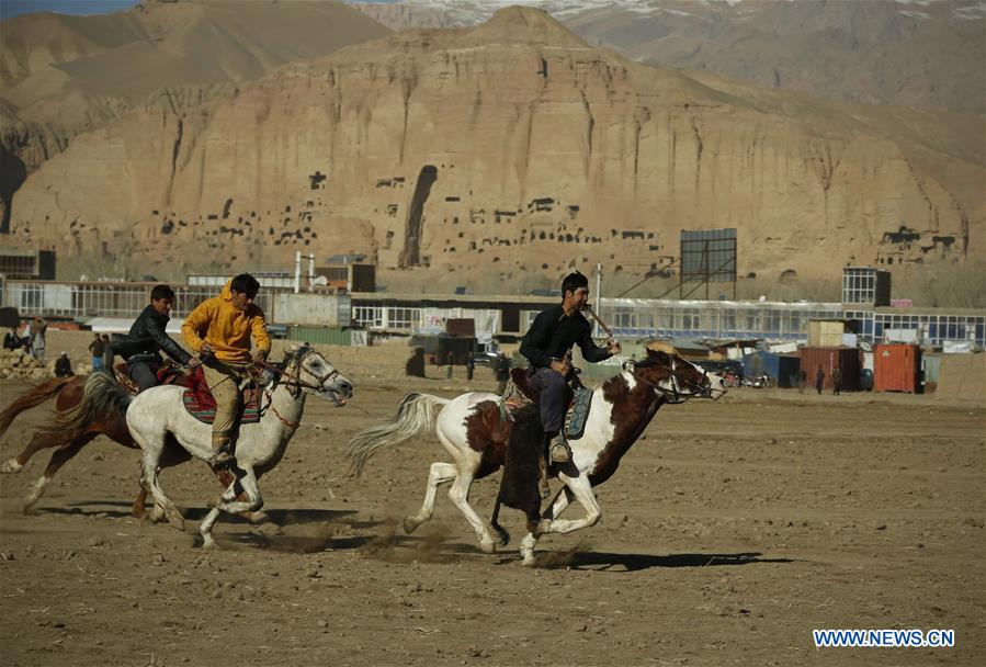 AFGHANISTAN-BAMYAN-BUZKASHI