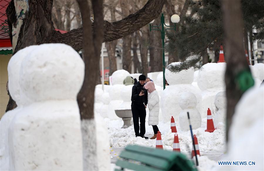 CHINA-HEILONGJIANG-HARBIN-SNOW AND ICE (CN)