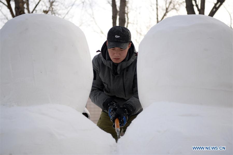 CHINA-HEILONGJIANG-HARBIN-SNOW AND ICE (CN)