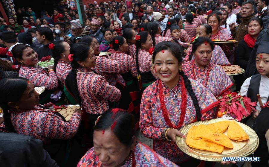 NEPAL-KIRTIPUR-INDRAYANI FESTIVAL
