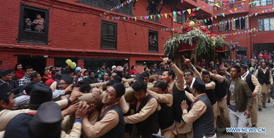 NEPAL-KIRTIPUR-INDRAYANI FESTIVAL