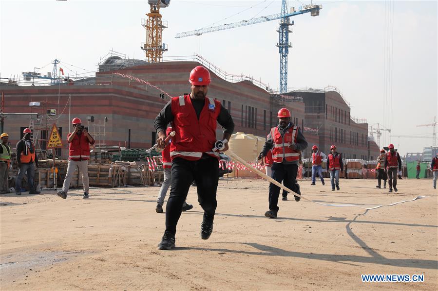 KUWAIT-FARWANIYA-CHINA-CSCEC-FIREFIGHTING COMPETITION