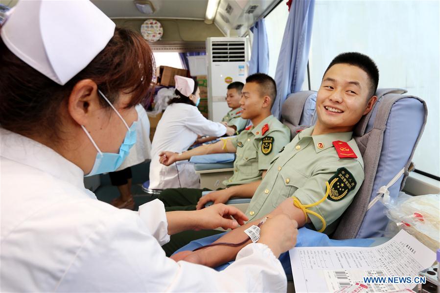 CHINA-BLOOD-DONATORS-INCREASE (CN)