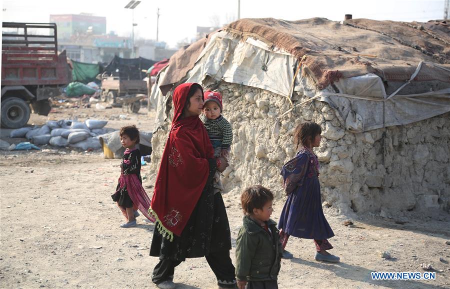 AFGHANISTAN-KABUL-DISPLACED CHILDREN