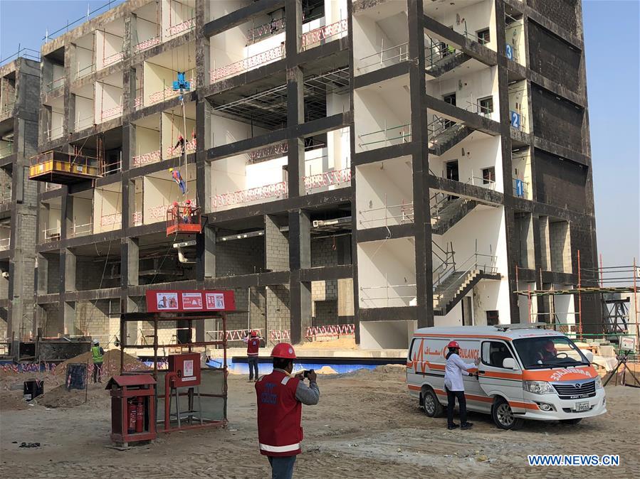 KUWAIT-CHINA-CSCEC-EMERGENCY RESCUE DRILL