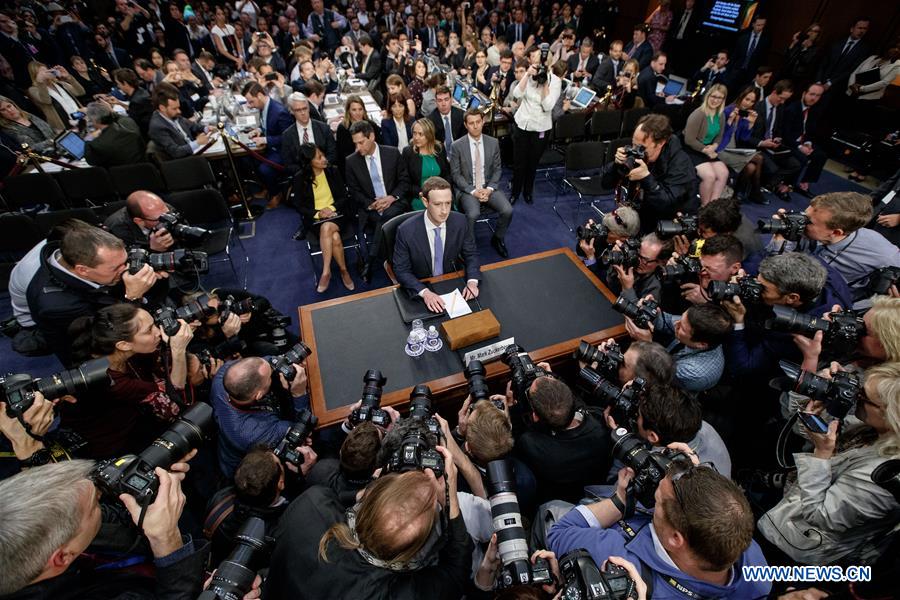 U.S.-2018 NEWS IN PICTURES FROM A TO Z-Z FOR ZUCKERBERG
