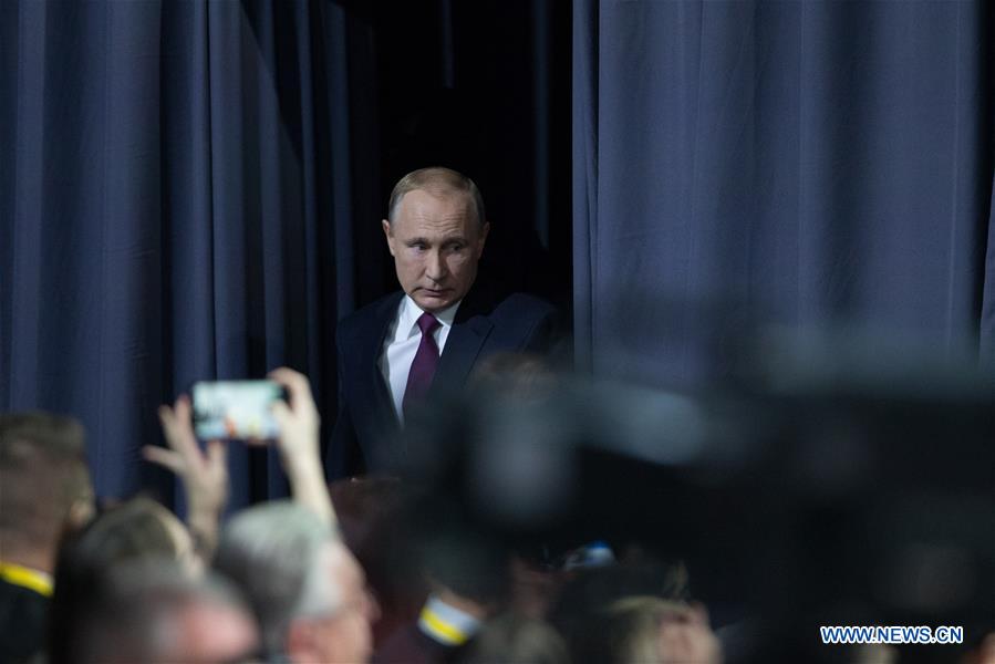 Xinhua Headlines: Putin calls for dialogue with Trump amid worsening Russia-U.S. relations