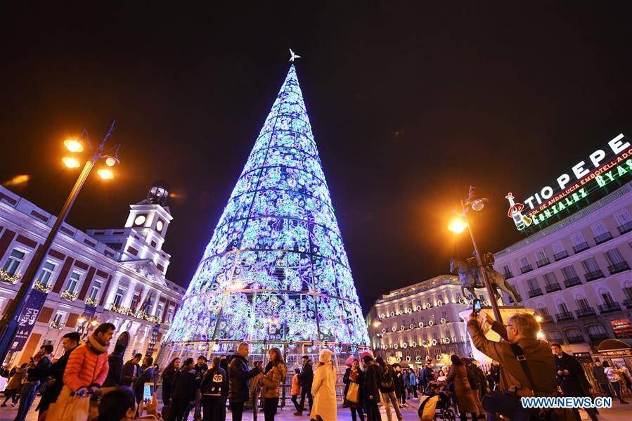 SPAIN-MADRID-CHRISTMAS ATMOSPHERE