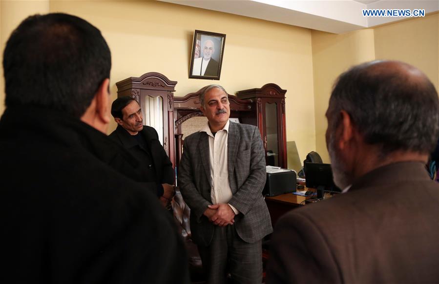 AFGHANISTAN-KABUL-NEWS AGENCY-CHIEF-INTERVIEW
