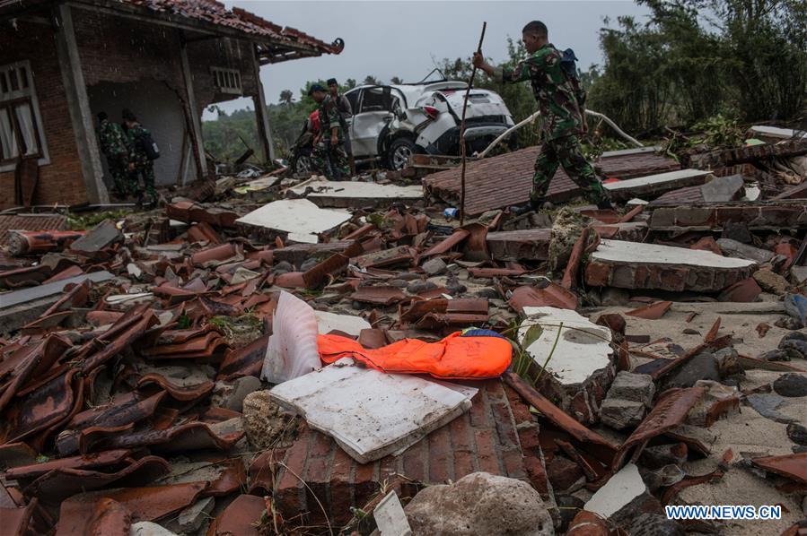INDONESIA-PANDEGLANG-TSUNAMI-AFTERMATH