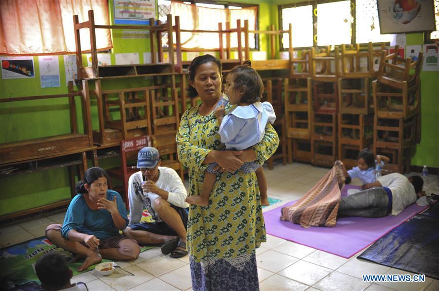 INDONESIA-BANTEN-TSUNAMI-SHELTER