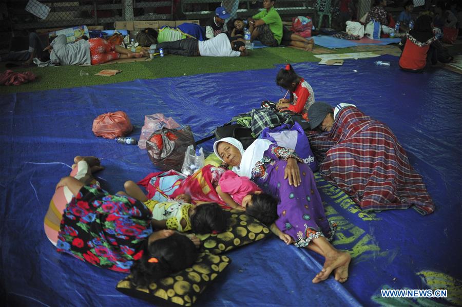 INDONESIA-BANTEN-TSUNAMI-SHELTER