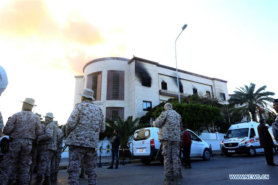 LIBYA-TRIPOLI-FOREIGN MINISTRY-ATTACK