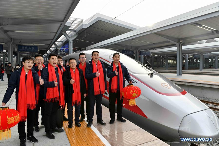 CHINA-SHANDONG-JINAN-QINGDAO RAILWAY-OPERATION (CN)