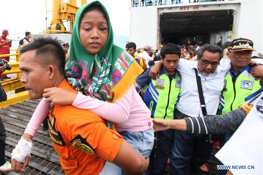 INDONESIA-LAMPUNG-TSUNAMI-AFTERMATH-EVACUATION