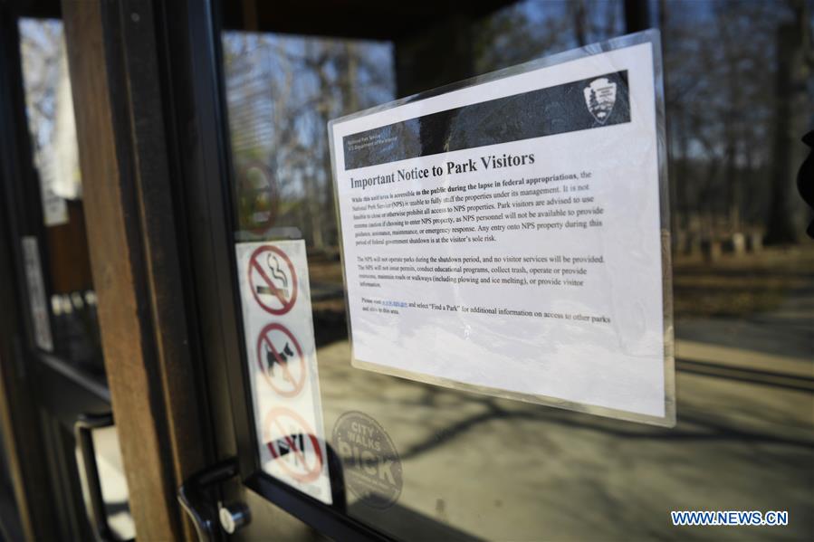 U.S.-WASHINGTON D.C-GOVERNMENT-SHUTDOWN-IMPACT