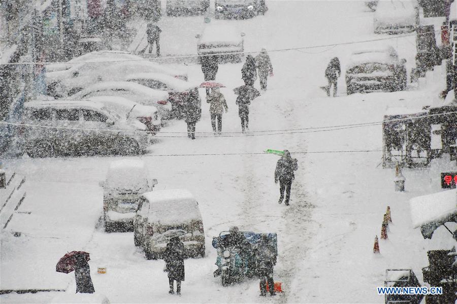 #CHINA-SHANDONG-SNOWFALL(CN)
