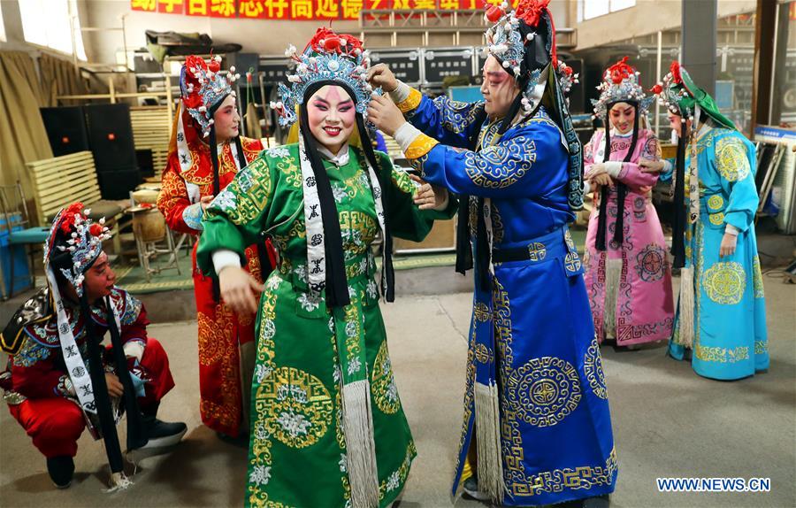 #CHINA-HEBEI-SHIJIAZHUANG-JIN OPERA-DRESS REHEARSAL (CN)