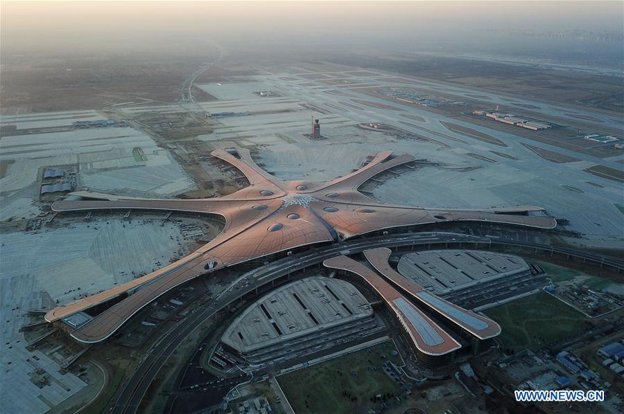 CHINA-BEIJING-NEW AIRPORT-FACADE(CN)
