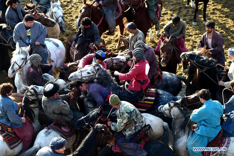 AFGHANISTAN-KABUL-BUZKASHI
