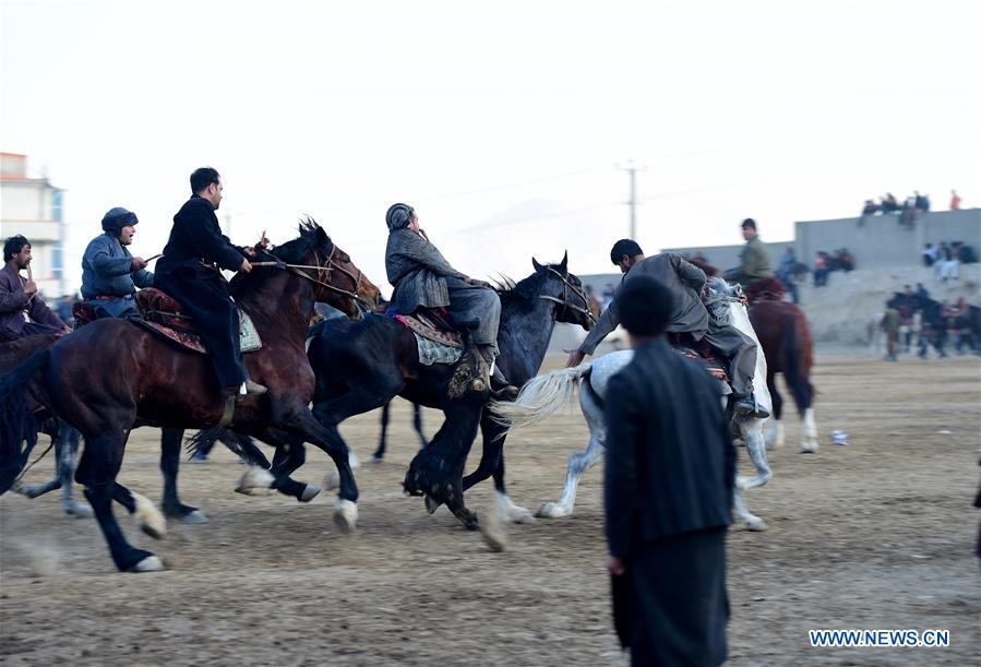 AFGHANISTAN-KABUL-BUZKASHI