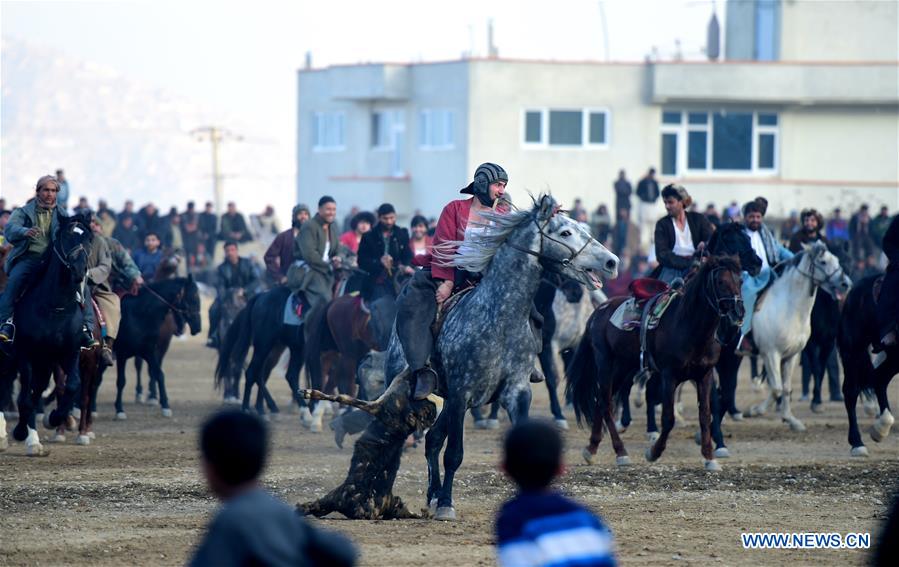 AFGHANISTAN-KABUL-BUZKASHI