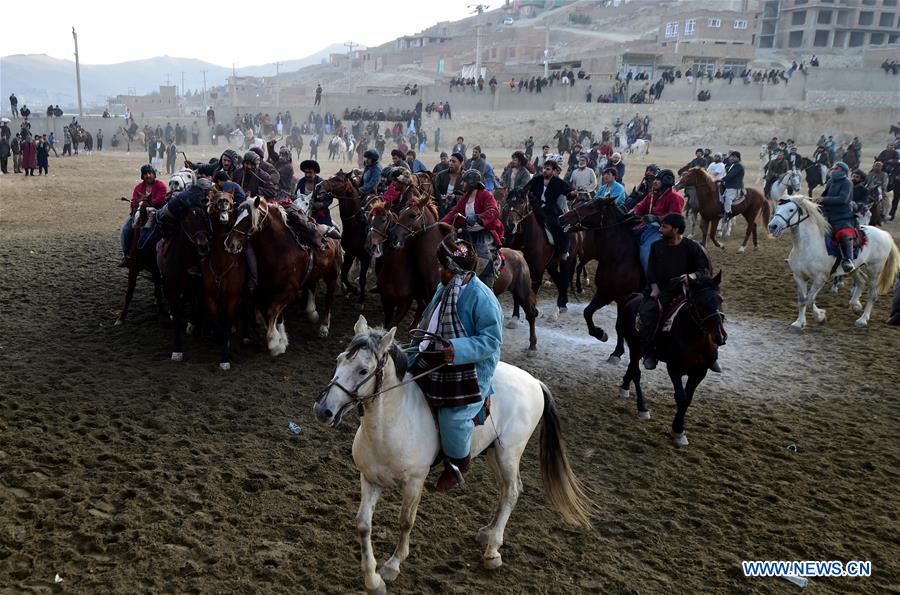 AFGHANISTAN-KABUL-BUZKASHI