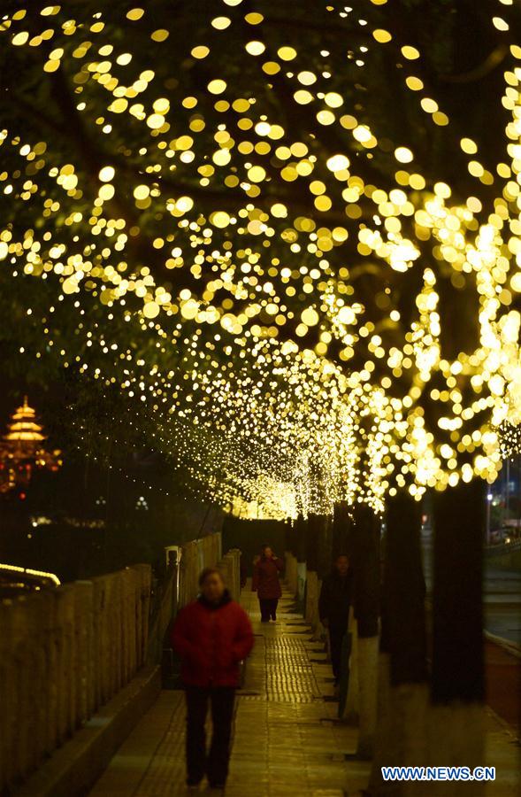 #CHINA-HUBEI-ENSHI-LIGHTS-NEW YEAR (CN)