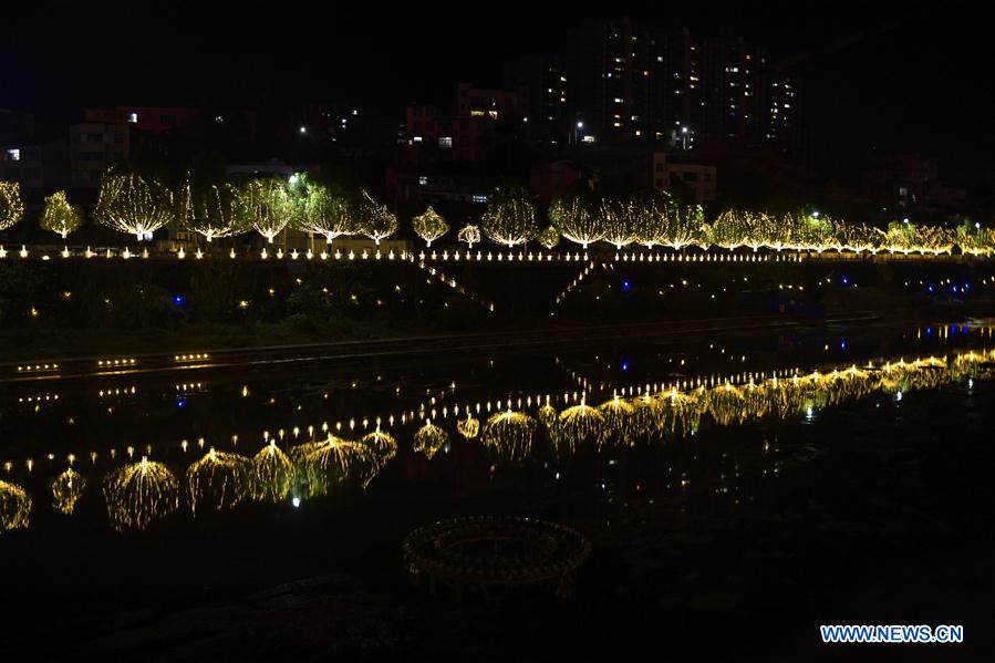 #CHINA-HUBEI-ENSHI-LIGHTS-NEW YEAR (CN)