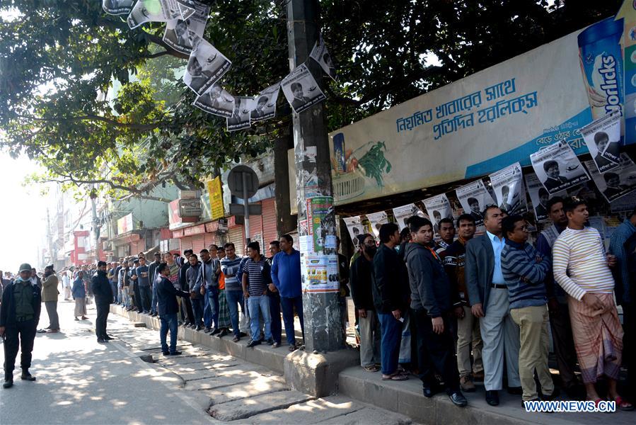 BANGLADESH-DHAKA-GENERAL ELECTIONS-VOTE