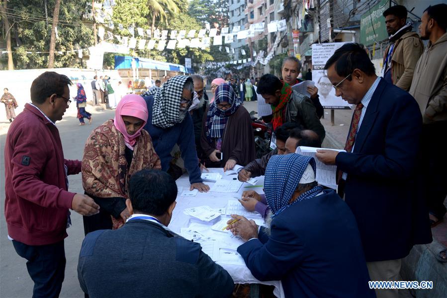 BANGLADESH-DHAKA-GENERAL ELECTIONS-VOTE