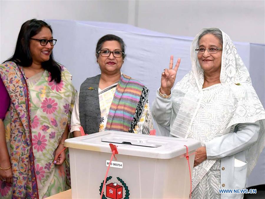 BANGLADESH-DHAKA-POLLING