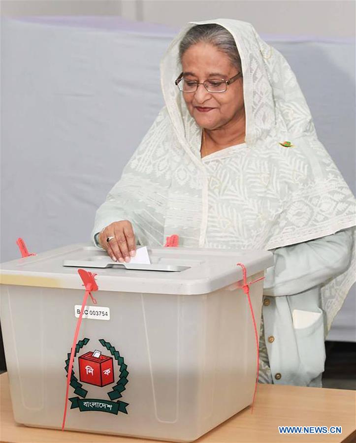 BANGLADESH-DHAKA-POLLING