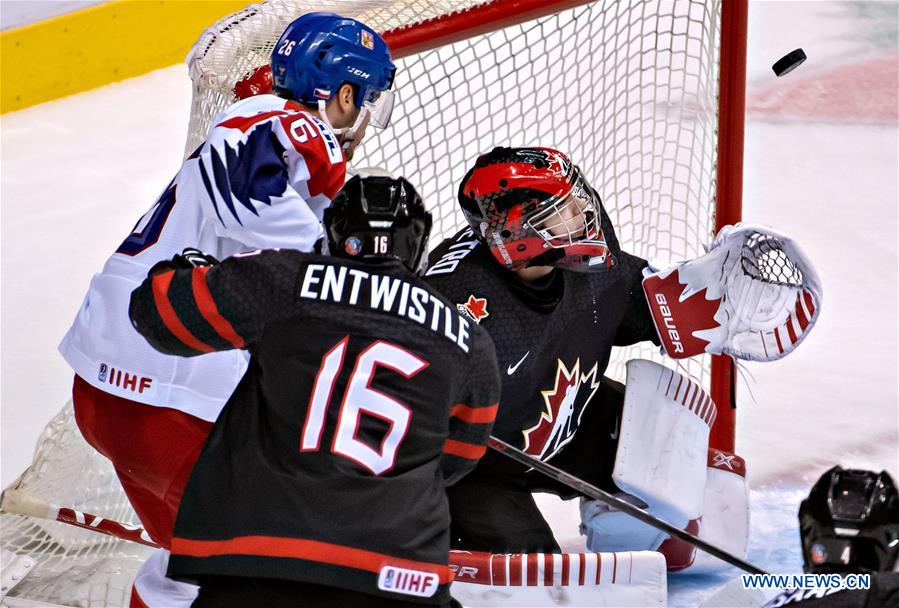(SP)CANADA-VANCOUVER-INTERNATIONAL-ICE HOCKEY-CANADA VS CZECH REPUBLIC