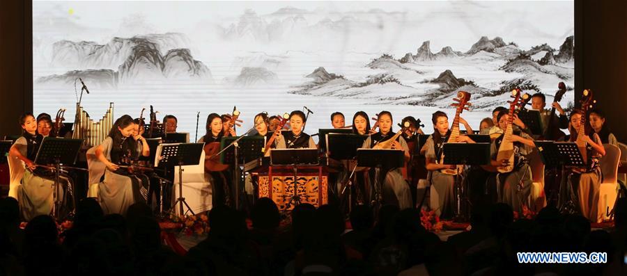 NEPAL-KATHMANDU-NEW YEAR-CONCERT-CHINESE ARTISTS-PERFORMANCE