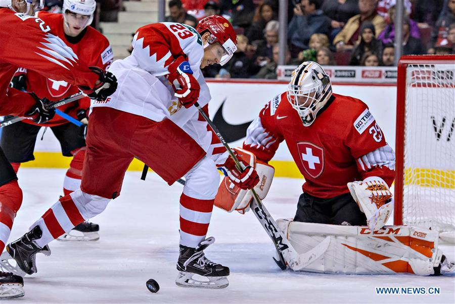 (SP)CANADA-VANCOUVER-ICE HOCKEY-RUSSIA VS SWITZERLAND