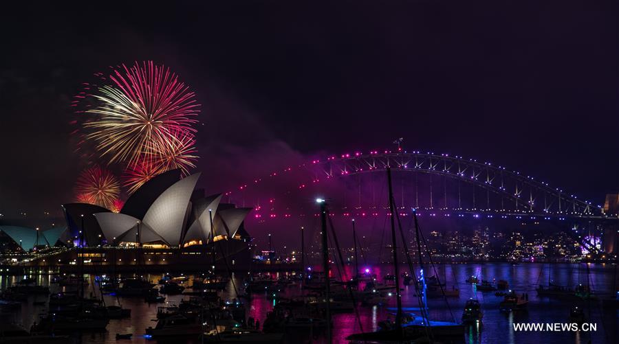 AUSTRALIA-SYDNEY-NEW YEAR EVE-FIREWORK