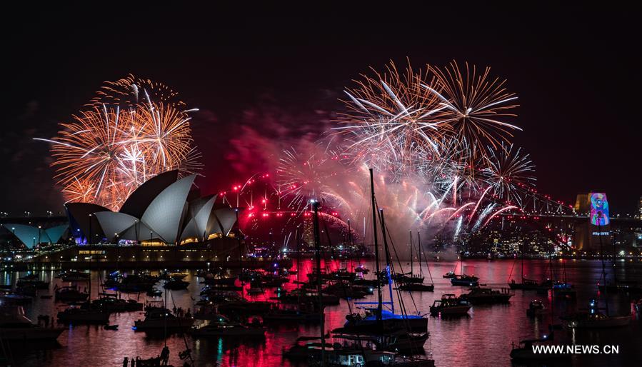 AUSTRALIA-SYDNEY-NEW YEAR EVE-FIREWORK