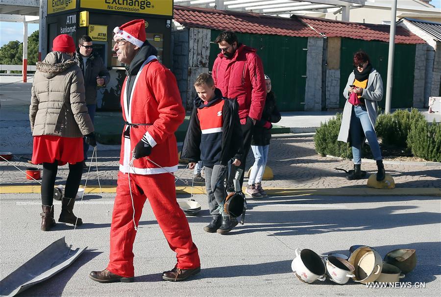 CROATIA-PRIMOSTEN-NEW YEAR CELEBRATION